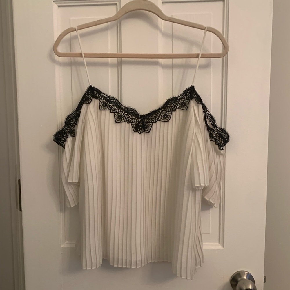Alice and Olivia Off-Shoulder Top